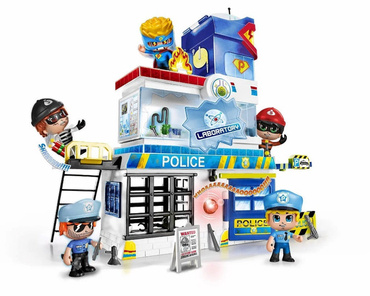 PINYPON KOMISARIAT POLICJI ZESTAW 2 FIGURKI EPEE