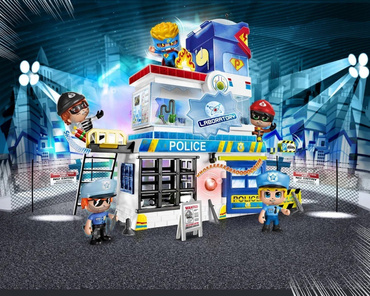 PINYPON KOMISARIAT POLICJI ZESTAW 2 FIGURKI EPEE
