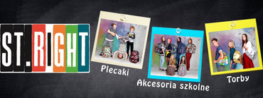 PIÓRNIK SASZETKA ST.RIGHT PARADISE Młodzieżowa