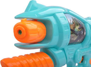 PISTOLET NA WODĘ 47cm DINOZAURY SIKAWKA Pompa TURKUSOWY