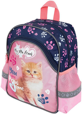 PLECAK DO PRZEDSZKOLA WYCIECZKOWY KOTEK GINGER KITTY MY LITTLE FRIEND
