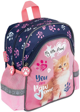 PLECAK DO PRZEDSZKOLA WYCIECZKOWY KOTEK GINGER KITTY MY LITTLE FRIEND