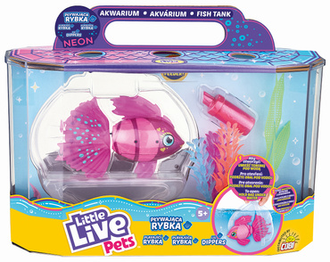 PŁYWAJĄCA RYBKA LITTLE LIVE PETS + AKWARIUM 