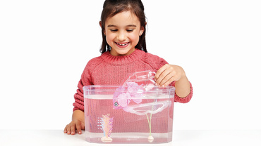 PŁYWAJĄCA RYBKA LITTLE LIVE PETS + AKWARIUM 