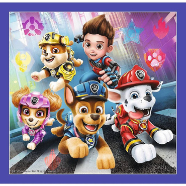 PUZZLE 3w1 ZESTAW PSI PATROL GOTOWY DO AKCJI 34861