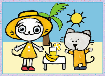 PUZZLE KICIA KOCIA 4w1 DZIEŃ KICI KOCI TREFL 34372