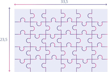 PUZZLE KOCI DOMEK GABI 30el UKŁADANKA GABBY'S DOLLHOUSE CLEMENTONI