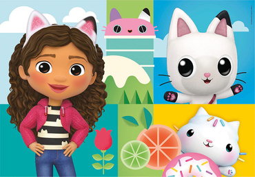 PUZZLE KOCI DOMEK GABI 30el UKŁADANKA GABBY'S DOLLHOUSE CLEMENTONI