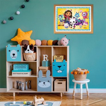 PUZZLE MAXI KOCI DOMEK GABI DUŻE 24el GABBY'S DOLLHOUSE CLEMENTONI