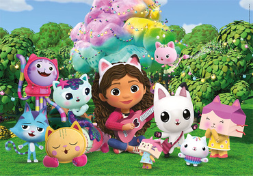 PUZZLE MAXI KOCI DOMEK GABI DUŻE 24el GABBY'S DOLLHOUSE CLEMENTONI