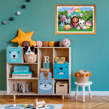 PUZZLE MAXI KOCI DOMEK GABI DUŻE 24el GABBY'S DOLLHOUSE CLEMENTONI