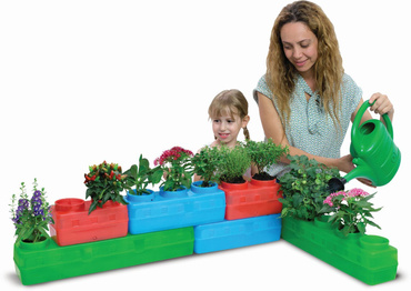PalPlay OGRÓDEK EDUKACYJNY G-blocks KLOCKI DONICZKI