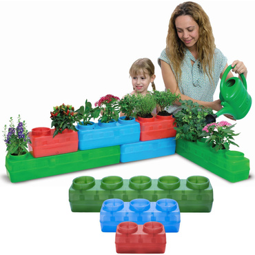 PalPlay OGRÓDEK EDUKACYJNY G-blocks KLOCKI DONICZKI