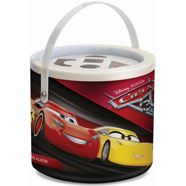 Playme CARS 3 AUTA DREWNIANE KLOCKI SORTER 50 el.
