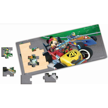 Playme DREWNIANE PUZZLE MYSZKA MICKEY 21el NEW