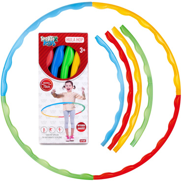SKŁADANE HULA HOP 79cm KOŁO DO KRĘCENIA DO MASAŻU