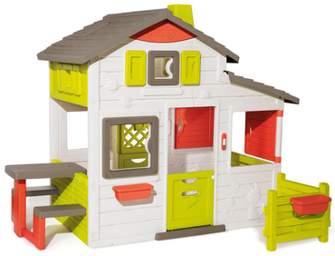 SMOBY DOMEK DLA DZIECI NEO FRIENDS HOUSE Z OGRÓDKIEM 810203