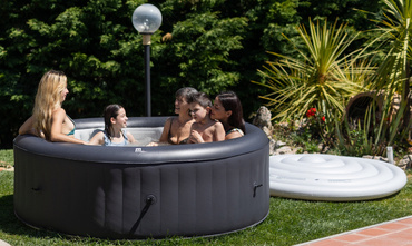 SPA OGRODOWE Z HYDROMASAŻEM MSpa RIMBA 6os. GENERATOR OZONU