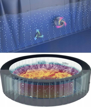 SPA OGRODOWE z HYDROMASAŻEM MONO DMUCHANE 6os OZON