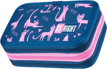 ST.RIGHT PIÓRNIK POTRÓJNY Z WYPOSAŻENIEM PC-05 LAZY CATS KOTKI