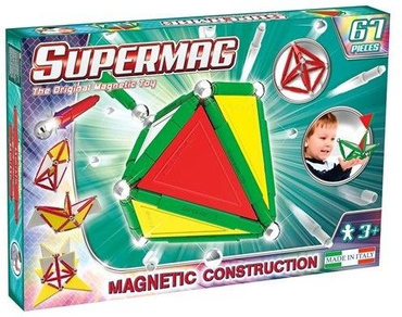 SUPERMAG KLOCKI MAGNETYCZNE PRIMARY ZESTAW 67 el.