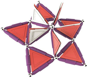 SUPERMAG KLOCKI MAGNETYCZNE TRENDY ZESTAW 116 EL