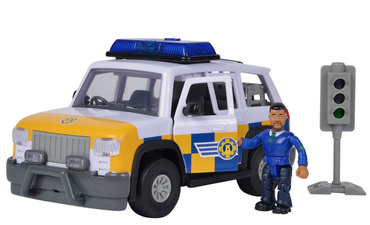 Simba STRAŻAK SAM JEEP POLICYJNY FIGURKA MALCOLM Auto
