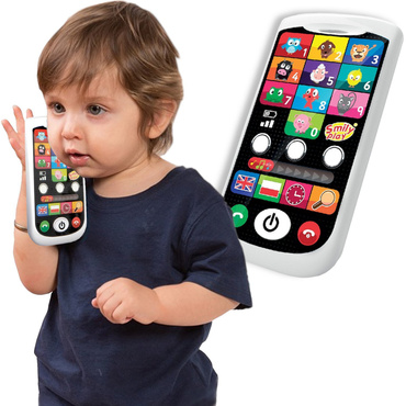 Smily DOTYKOWY SMARTFON EDUKACYJNY TELEFON POL/ANG