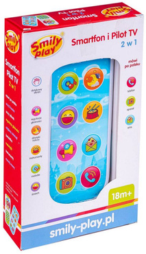Smily Play INTERAKTYWNY TELEFON DLA DZIECI LITERKI CYFERKI PL