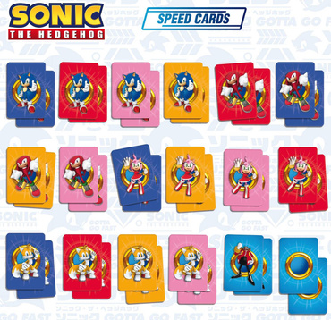 Sonic GRA KARCIANA LISCIANI THE HEDGEHOG GAMES
