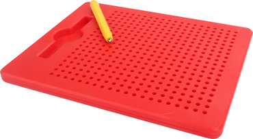 TABLICA MAGNETYCZNA KULKI 380 szt UKŁADANKA + SZABLONY