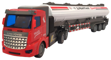 TIR CIĘŻARÓWKA Z CYSTERNĄ Sterowana 34cm RC Efekty Światło USB