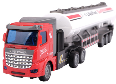 TIR CIĘŻARÓWKA Z CYSTERNĄ Sterowana 34cm RC Efekty Światło USB