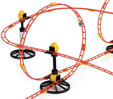 TOR KUKOWY ROLLER COASTER  8m 150 el. Quercetti 