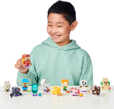 TREASURE X MINECRAFT CAVES & CLIFFS OVERWORLD FIGURKA DO WYDOBYCIA Cobi
