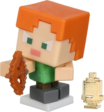 TREASURE X MINECRAFT CAVES & CLIFFS OVERWORLD FIGURKA DO WYDOBYCIA Cobi