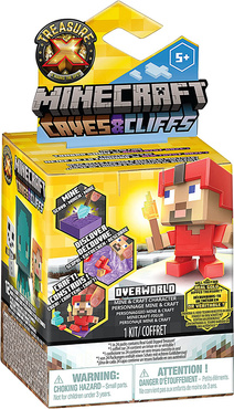 TREASURE X MINECRAFT CAVES & CLIFFS OVERWORLD FIGURKA DO WYDOBYCIA Cobi