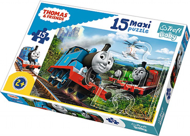 TREFL BABY PUZZLE MAXI TOMEK I PRZYJACIELE 15 EL. 
