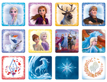 TREFL FROZEN II PUZZLE 2w1 KRAINA LODU MEMORY