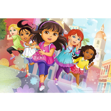 Trefl PUZZLE MAXI DORA I PRZYJACIELE NOWOŚĆ 24 el