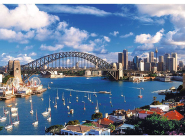 Trefl PUZZLE PORT JACKSON w SYDNEY 1000 EL 