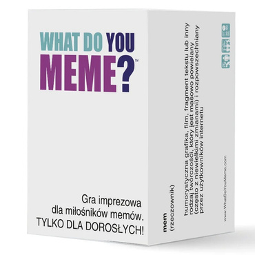 WHAT DO YOU MEME? GRA TOWARZYSKA POLSKA EDYCJA EPEE