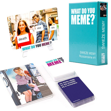 WHAT DO YOU MEME? ROZSZEŻENIE No1 NOWE MEMY 25szt