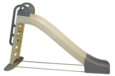 WIELKA ZJEŻDŻALNIA OGRODOWA Z DRABINKĄ SOLIDNA 243CM