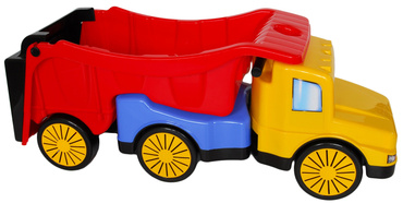 WIELKI JEŹDZIK Z PRZYCZEPĄ 3w1 AUTO 124cm polski