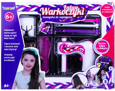 ZAPLATACZ WARKOCZYKÓW WŁOSÓW WARKOCZY BRAIDS  ZAPLATARKA